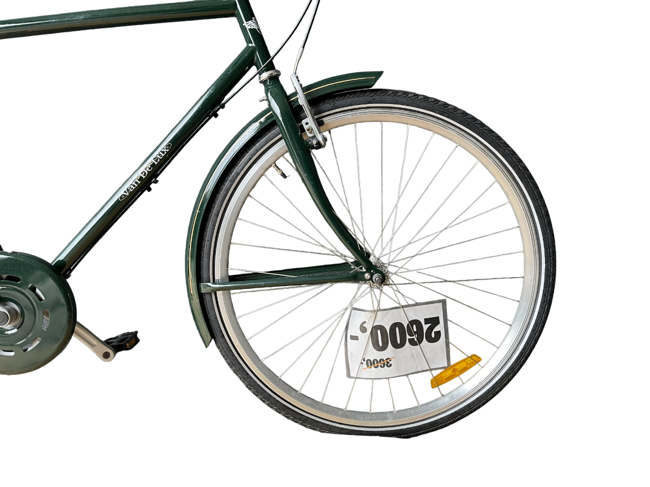 Van de Lux Herrecykel Mørkegrøn 3-Gear