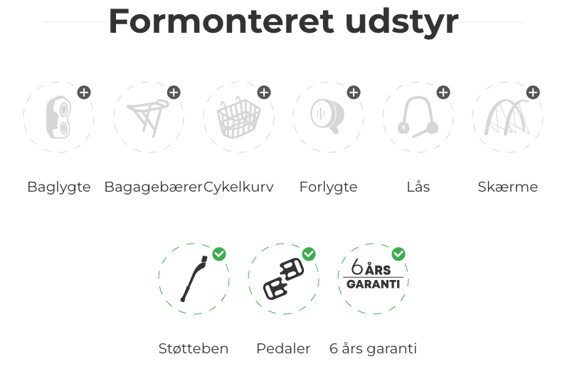 Excelsior Herrecykel 7g - Minimalistisk Design og Effektiv Bykørsel