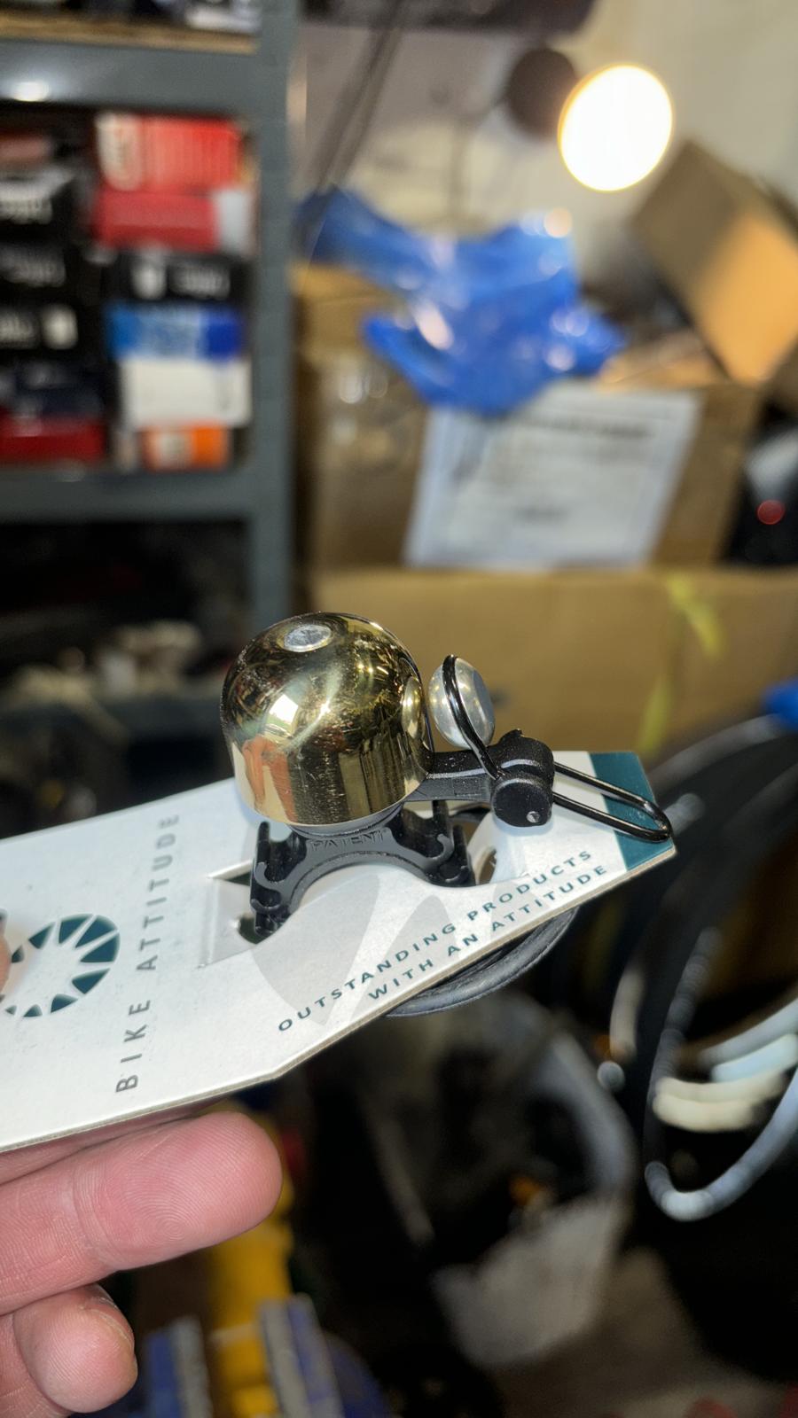 Bike Attitude Messingringeklokke - Klassisk Design