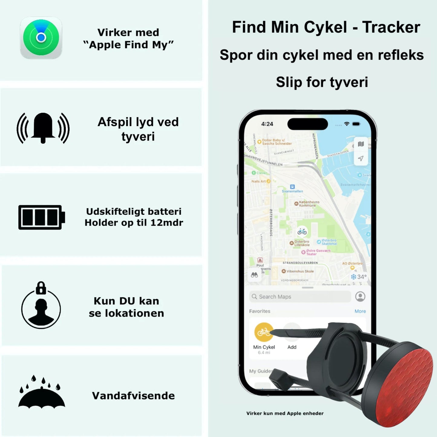 Refleks inkl. Tracker: Familie pakke