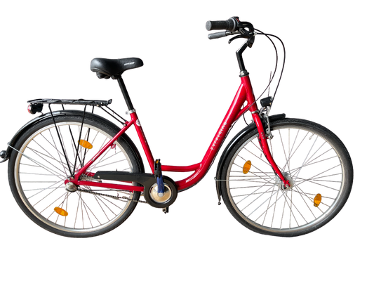 Oplev den klassiske charme og ubesværet kørsel med Excelsior Road Cruiser Damecykel. Med 3 gear er denne cykel designet til at give en glidende og komfortabel tur i byen. Det elegante design og den funktionelle opbygning gør denne cykel til et oplagt valg for den modebevidste kvinde på farten.