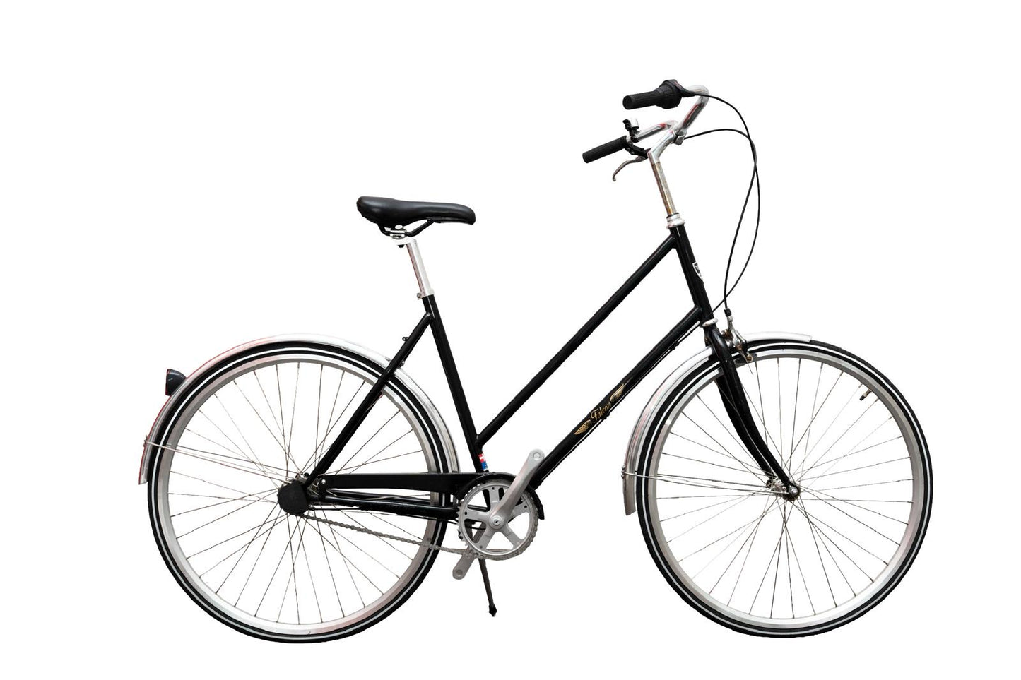 Falcon Sort Damecykel - Klassisk Bycykel 3 Gear